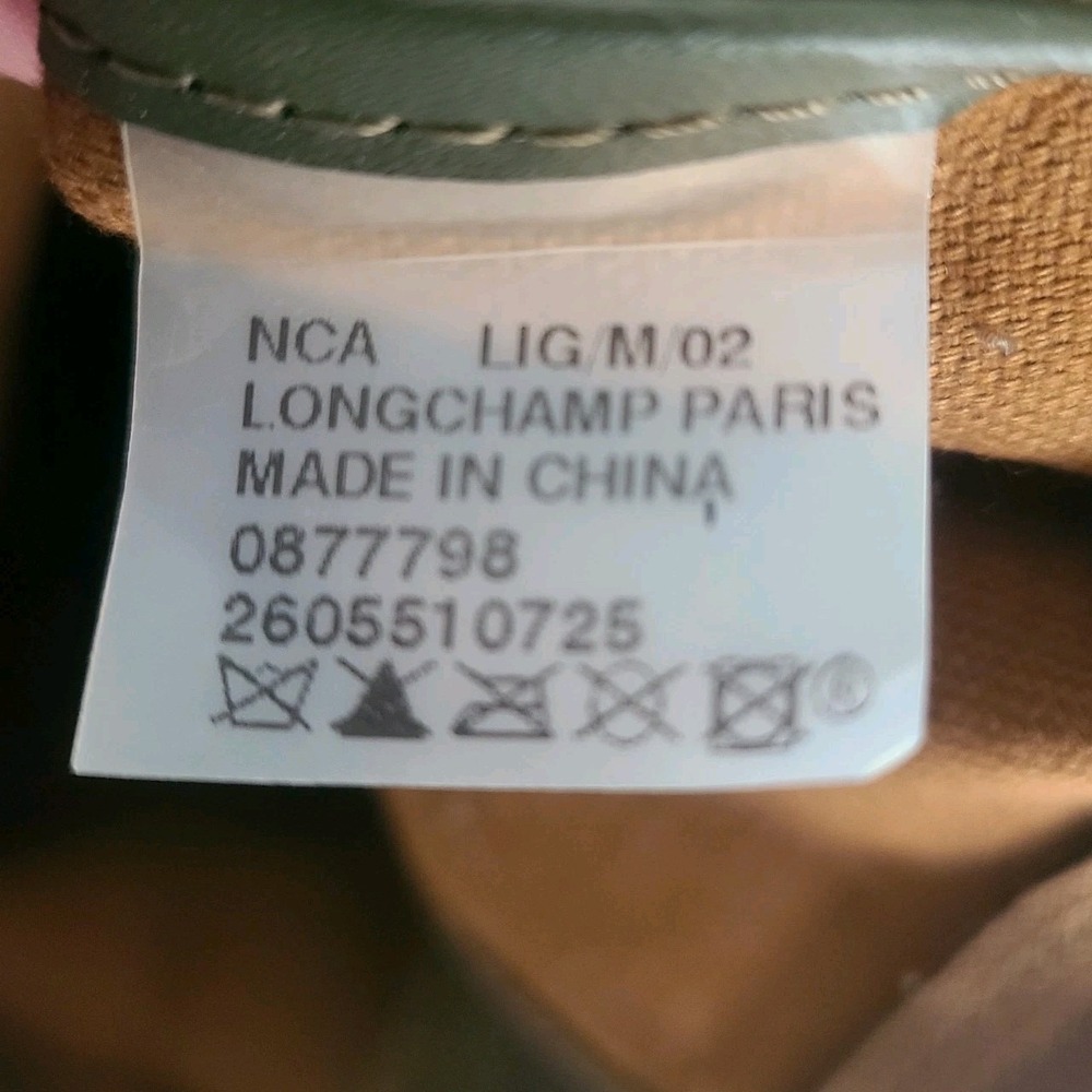 Longchamp Le Pliage Bronze Green Limited Edition Equestrian Medium Tote Bag - Picture 11 of 11